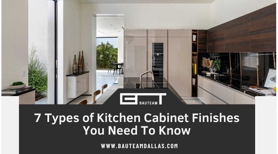 Kitchen cabinet finishes in Dallas TX